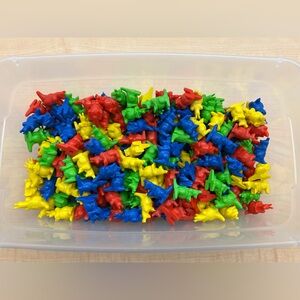 Plastic Animal Manipulatives/Counters - Multicolor